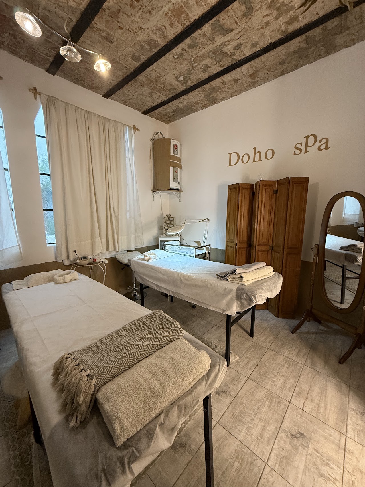 Gabinete de masajes y relajación en Doho Spa Villa Urquiza